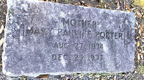 Pauline Mary Barnickel Porter 1874 1937 Find A Grave Memorial