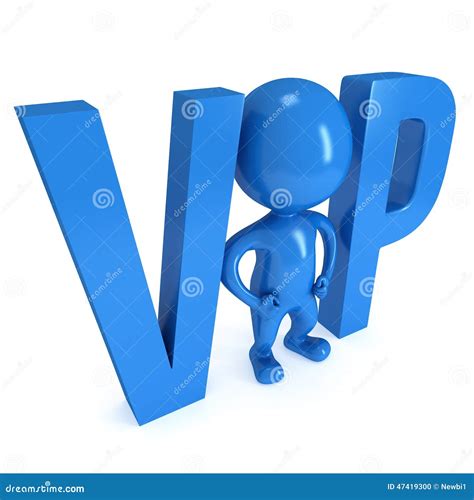 Very Important Person 3d Stock Illustration Illustration Of