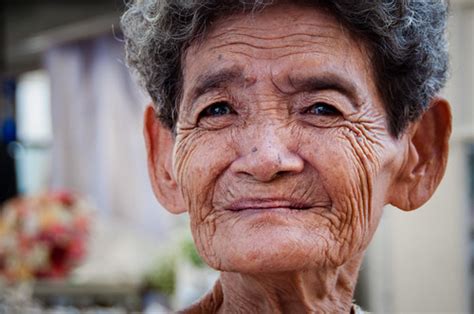 Here are 3 ways to say it. Thai Grandmother | A grandmother sitting near Wat Tri ...