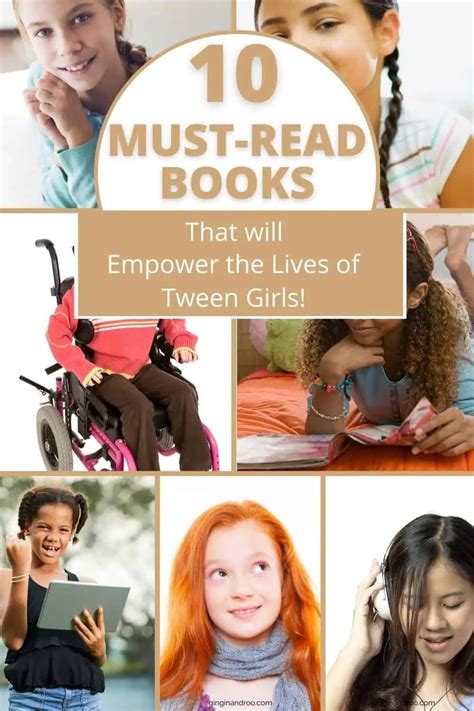 top 10 must read self esteem books for tweens girl gingin and roo