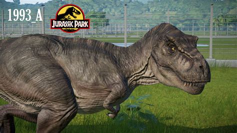 Revamped Jurassic World T Rex At Jurassic World Evolution Nexus Mods