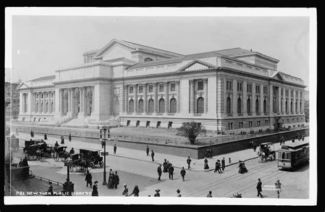 Photo Of New York Public Library 1908