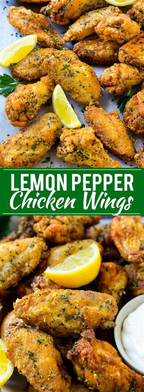 Bake for 35 minutes, then increase the temperature to 425˚f (220˚c) and bake for an additional 45 minutes, or until wings are crisp and golden. fried lemon pepper chicken wings