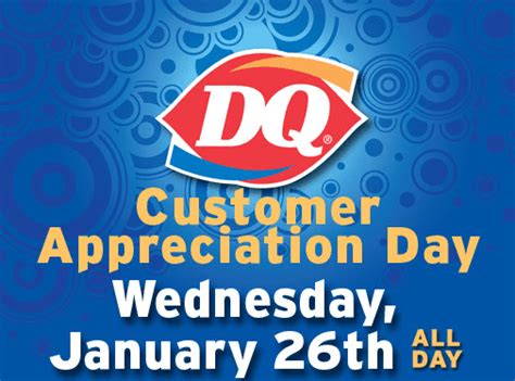 Dairy Queen Off Everything For Customer Appreciation Day