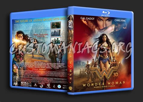 Wonder Woman 2017 3d Dvd Cover Dvd Covers And Labels By Customaniacs