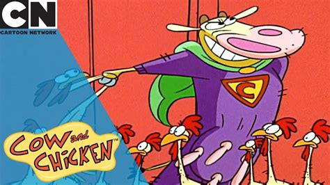 Cow And Chicken Super Cow Saves The Day Cartoon Network Cartoon