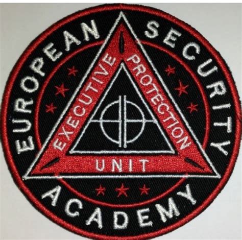 Embroidery Emblem Esa Jandarmi European Security Academy Police
