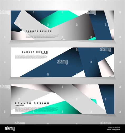 Minimalist Banners Rectangle With A Combination Of Colors And Shadows