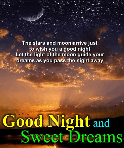Wish You Good Night And Sweet Dreams Free Good Night Ecards 123