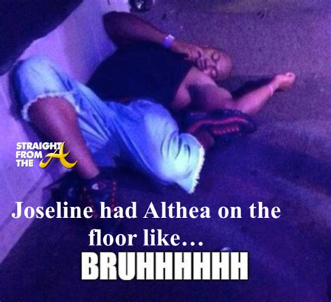 Joseline Althea Fight Straightfromthea Straight From The A Sfta