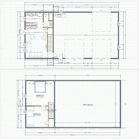 Pole Barn Apartment Floor Plans
