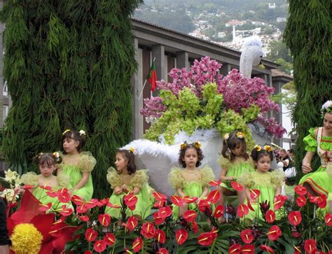 Festa Da Flor Flower Festival Fiesta De La Flor Fête De La Fleur Blumenfest Madeira