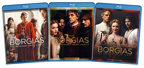 The Borgias The Complete Season Boxset Blu Ray On Blu Ray Movie