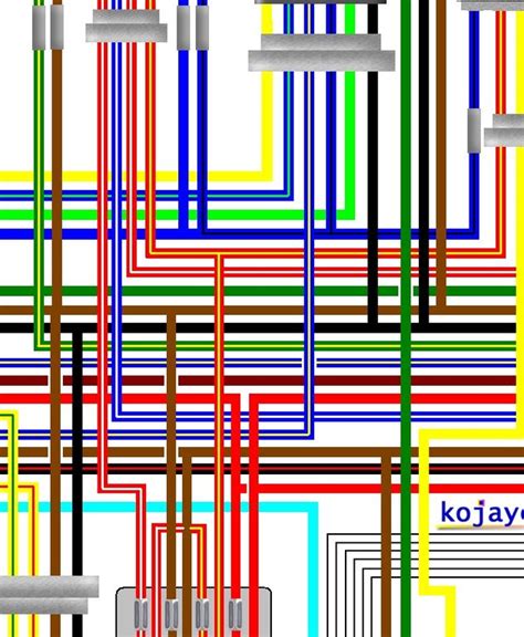 Electrician's diagrams show the cables and wiring connections of a typical circuit in your home. Yamaha XS650 H & SH USA Spec Colour Motorcycle Wiring Diagram