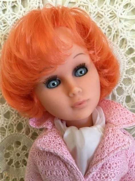 Vintage Sebino Bettina Doll Rare Fiery Hair Color With Box Outfit