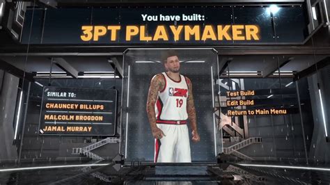 Nba 2k20 Myplayer Builder Best All Around Pg Build In The Game Youtube