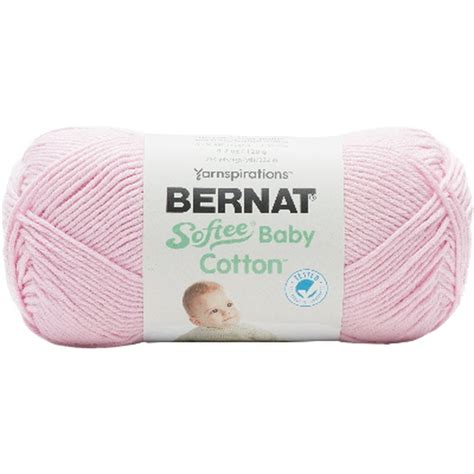 Bernat Softee Baby Cotton Yarn 120g42oz Petal