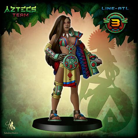 Line Atl 3 Aztecs Team Sukubus Studio
