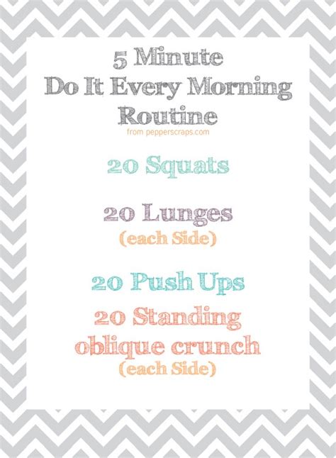 Quick Morning Workouts By Musely