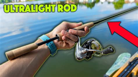 Fishing With The DAIWA KAGE Ultralight Rod YouTube