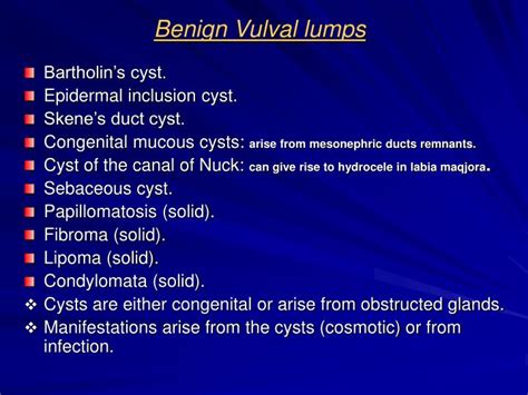 Benign Vulvar Lesions Overview Etiology And Pathophysiology Clinical