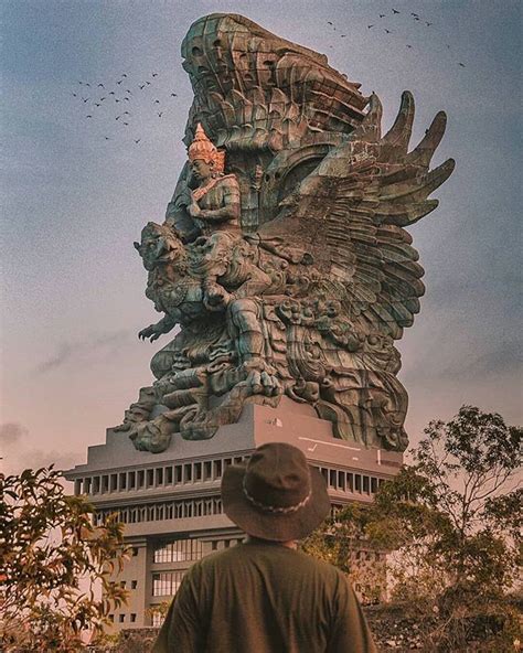 The Most Beautifull And Biggest Statue In The Island Garuda Wisnu