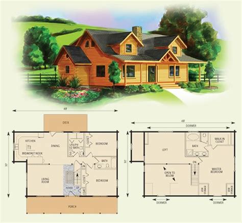 Pin By Melissa Testerman On Dream Homes Cottage Floor Plans Log Home