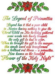 When did christmas trees originate? The Poinsettia Legend . | Christmas poems, Christmas joy ...