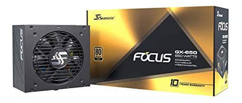 Seasonic Focus Gx W Gold Full Modular Fan Control In