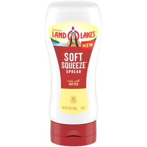 Land O Lakes Made With Butter Soft Squeeze Spread 12 Oz Qfc