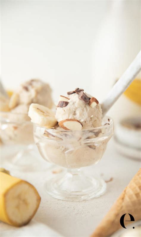 Easy Banana Almond Milk Ice Cream Recipe Elizabeth Rider
