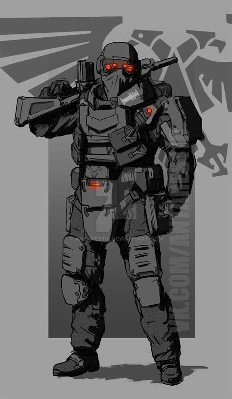 Stormtrooper Concept By ANTARES On DeviantArt Concept Art Characters Warhammer K Artwork