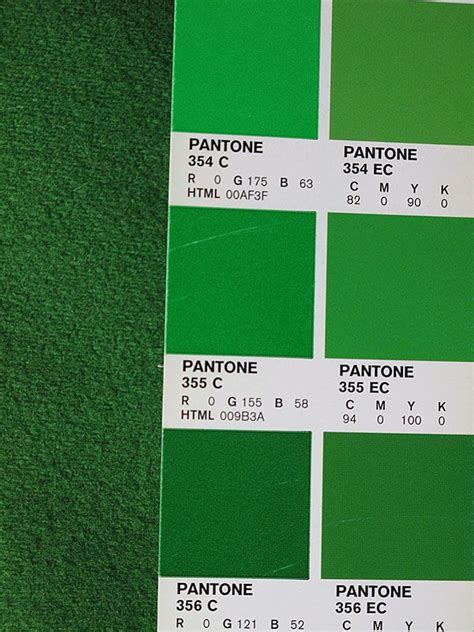 Pantone Greens Pantone Color Chart Pantone Green Pantone