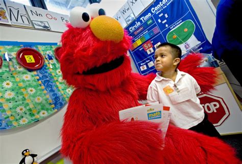 Sesame Streets Elmo Touts Math To Santa Ana Students Orange County