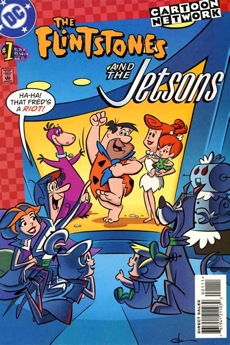 Old Comics World The Flintstones And Jetsons 1 Dc 1997
