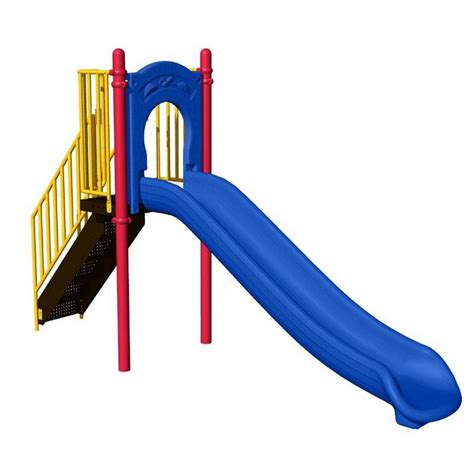 Ultra Play Uplay Today 4 Ft Commercial Park Slide Slide P The Home Depot