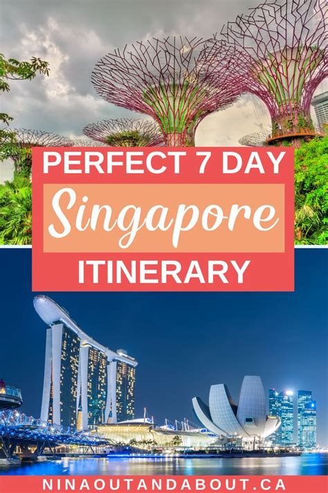 the perfect 7 day singapore itinerary singapore itinerary singapore travel asia travel