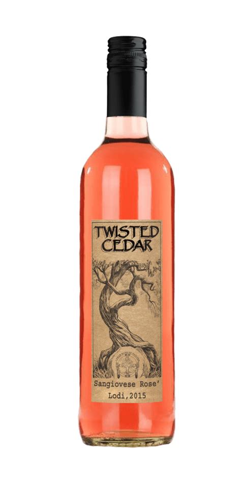 Twisted Cedar Sangiovese Rose Is Coming Twisted Cedar Winestwisted