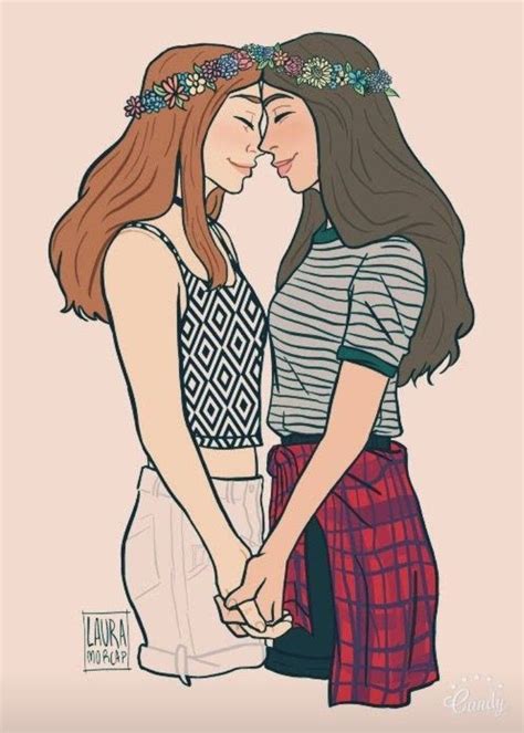 lesbian art cute lesbian couples lesbian pride lesbian love lgbtq pride couple sketch