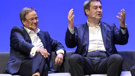After the election of armin laschet as cdu chairman in january 2021, he and söder considered themselves the major contenders for the chancellor candidacy. Laschet, Söder und der Corona-Fleischsalat › Landtagsblog