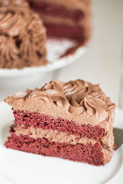 The ultimate red velvet cake with boiled frosting. Healthy Vegan Red Velvet Cake + Chocolate Mousse Frosting ...