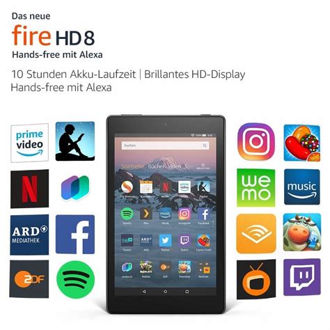The device has a screen resolution of 720 x 1280 pixels with. Das neue Amazon Fire HD 8 mit Show Modus Ladedock im Hands-on