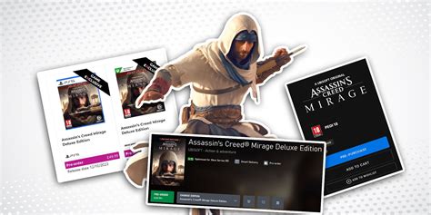 Assassins Creed Mirage Pre Order Guide