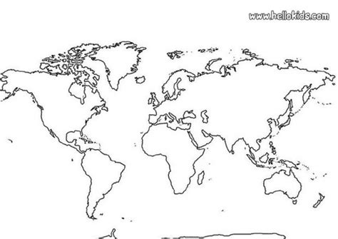 Get This World Map Coloring Pages Printable For Kids R1n7l