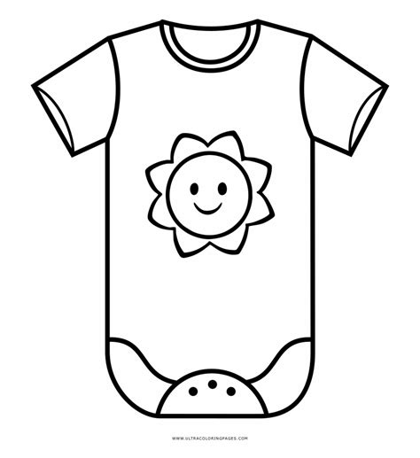 Free Baby Clothes Clipart Black And White Download Free Baby Clothes