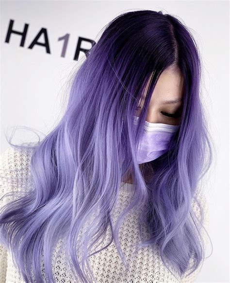 ️ On Instagram Beautiful Lavender Ombre Created By