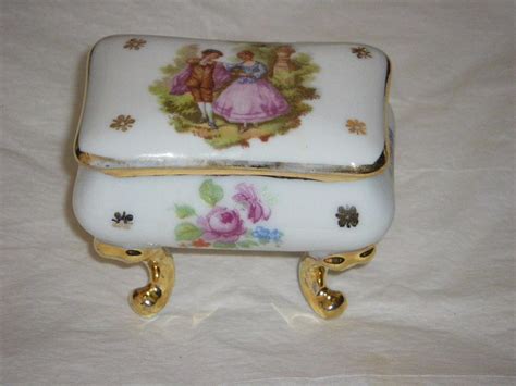 Vintage Limoges France Trinket Box 1726637757