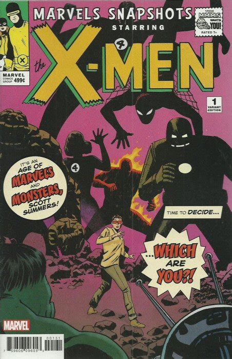 Marvels Snapshots X Men 1 Marvel Comics Comic Book Value And Price