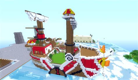 Thousand Sunny One Piece Minecraft Project