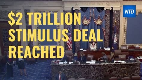 White House Congress Reach 2 Trillion Deal Ntd Youtube